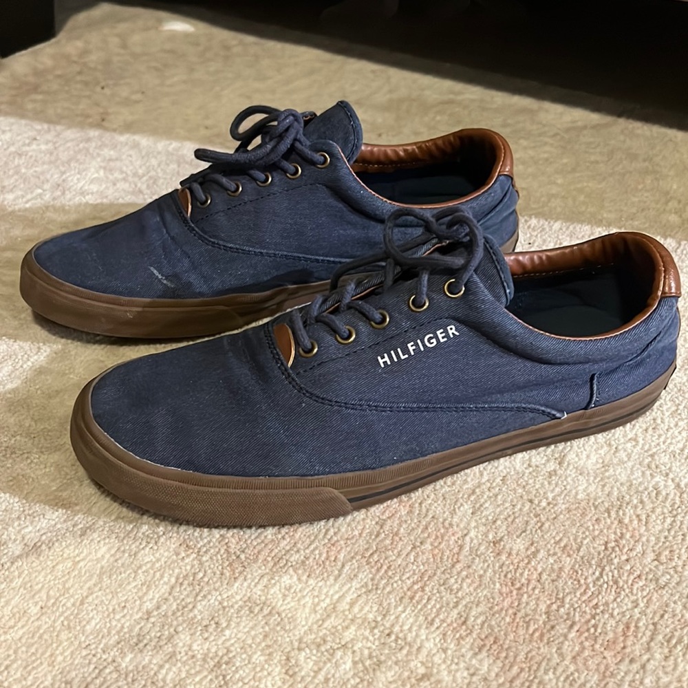 Tommy hilfiger blue men shoes